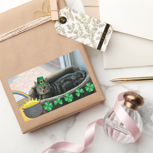 Lucky Irish Indigo Sticker (Gifting)