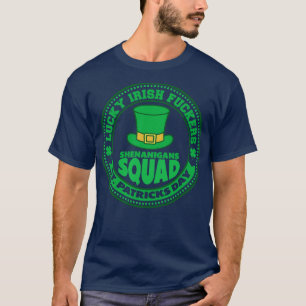 Lucky Irish Shenanigans Squad T-Shirt