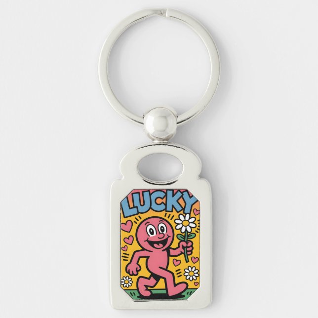 Lucky. Keychain (Front)