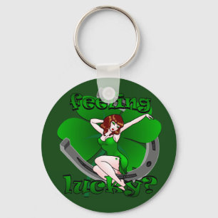 Lucky Keychain Retro Pin-up Key Chain & Gifts