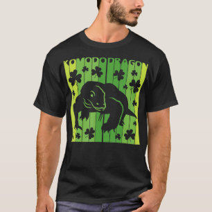 Lucky Komodo Dragon Animal St Patricks Day Irish T-Shirt