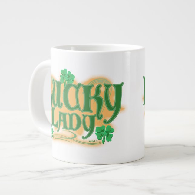 Lucky Lady Mugs (Front Left)