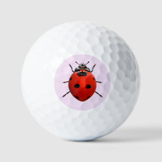 Lucky Ladybug Golf Balls