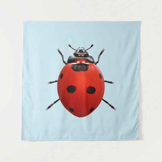 Lucky Ladybug Tapestry (Front)