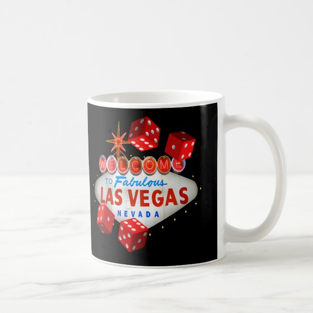 Lucky Las Vegas Dice Mug (Right)