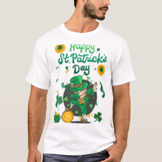 "Lucky Leprechaun Bow – St. Patrick’s Day Tee" T-Shirt