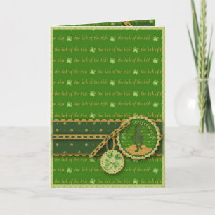 Lucky Leprechaun Card