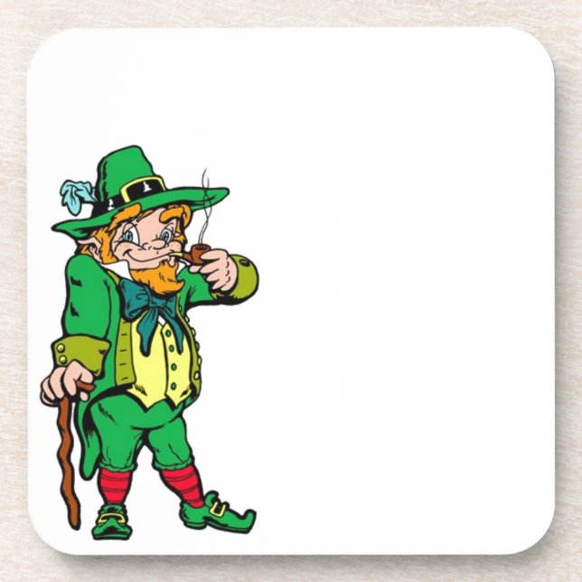 Lucky Leprechaun Coaster (Front)