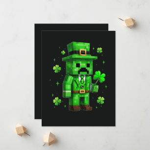 Lucky Leprechaun Funny St Patrick's Day Video Game Announcement