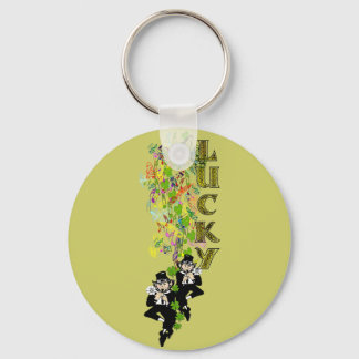 Lucky Leprechaun Keychain