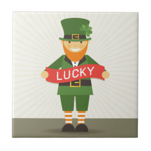 lucky leprechaun tile