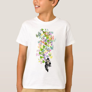 Lucky Leprechaun With Shamrocks T-Shirt