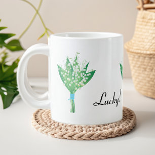 Lucky Lily of the Valley  Large Coffee Mug
