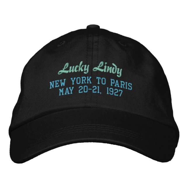 LUCKY LINDY cap (Front)