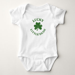 Lucky Little Dude St. Patrick's Day Baby Bodysuit