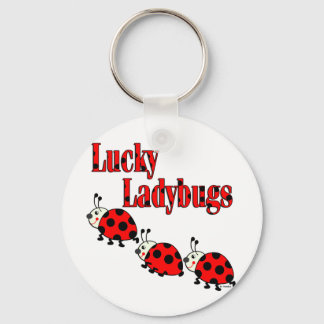 Lucky Little Ladybugs Keychain