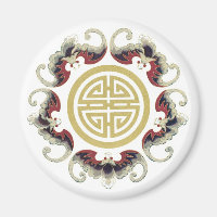 Lucky Longevity Chinese Charm