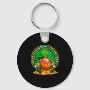 Lucky, Loud & Irish – The Ryan Clan St Patrick Keychain