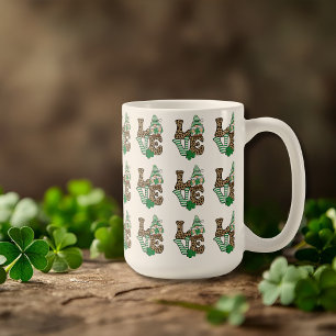 Lucky Love Gnome St. Patrick's Day Coffee Mug