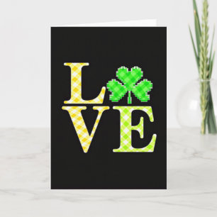 Lucky Love Graphic Art Card