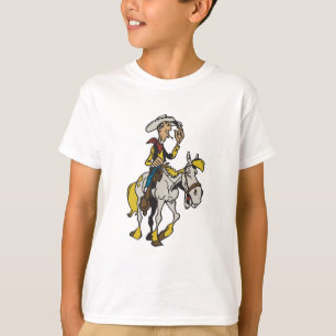 Lucky Luke and Jolly Jumper cartoon cowboy & horse T-Shirt