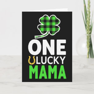 Lucky Mama Clover Card