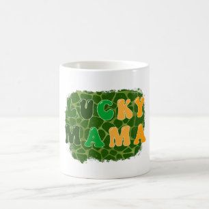 Lucky Mama Sublimation Coffee Mug