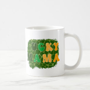 Lucky Mama Sublimation Coffee Mug