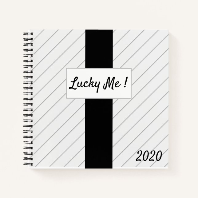 Lucky Me! Pin-Striped Blessings Book (Front)