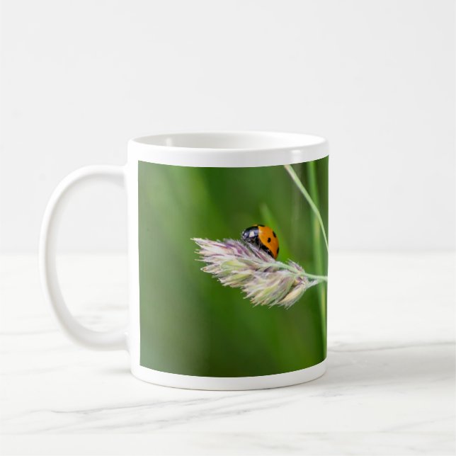 Lucky morning coffee mug! mug (Left)