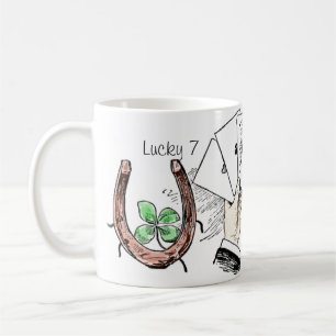 Lucky Mug Charms And Symbols Cup