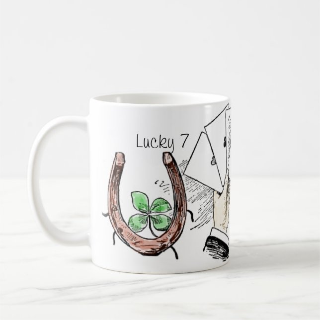 Lucky Mug Charms And Symbols Cup (Left)