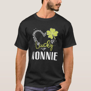 Lucky Nonnie St Patricks Day womens T-Shirt
