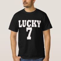 LUCKY NUMBER 7 T-SHIRT