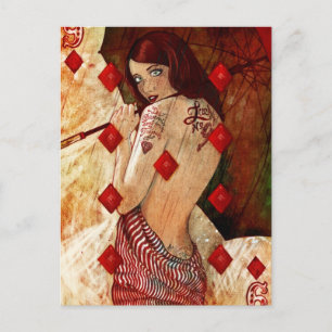 Lucky Number 9 Postcard