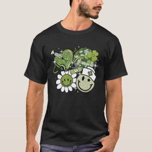 Lucky Nurse Smile Happy Face Meme St Patricks T-Shirt