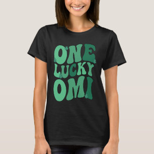 Lucky Omi Grandmother St Patrick's Day Omi Grandma T-Shirt