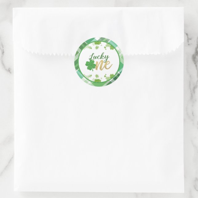 Lucky One Birthday Sticker (Bag)