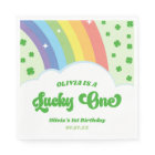 Lucky One Lucky Charm Rainbow 1st Birthday Party