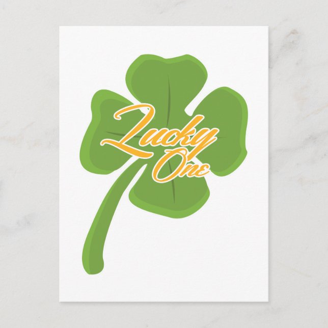Lucky One Postcard (Front)