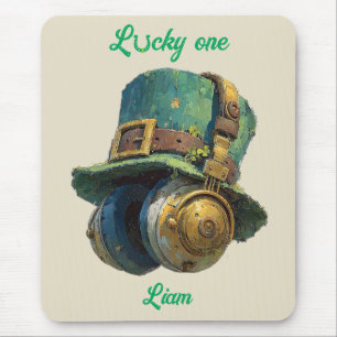 Lucky One St. Patrick’s Day Music Personalized Mouse Pad