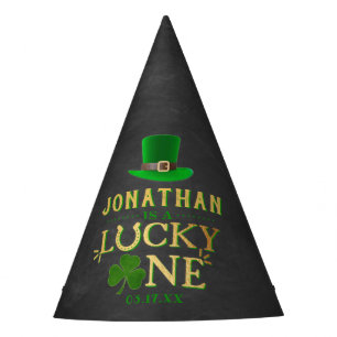 Lucky One St. Patrick's Day 1st Birthday Party Hat