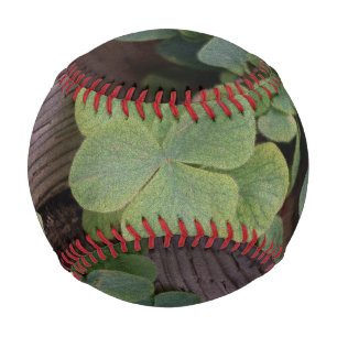 Lucky or Determined? Saint Patricks Day Shamrocks Baseball