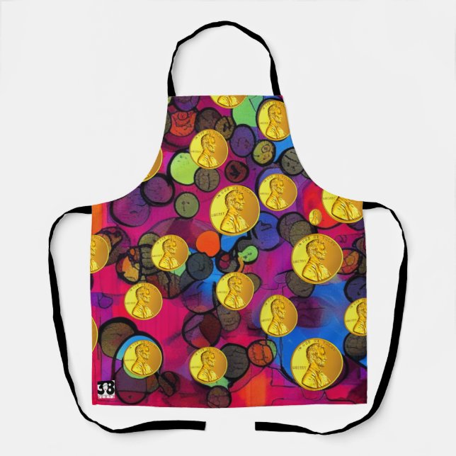 Lucky Pennies Apron (Front)