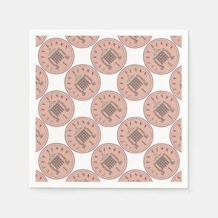 Lucky Penny Napkin