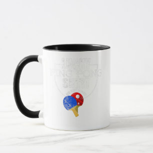 Lucky Ping Pong  Funny  For Table Tennis Players Mug