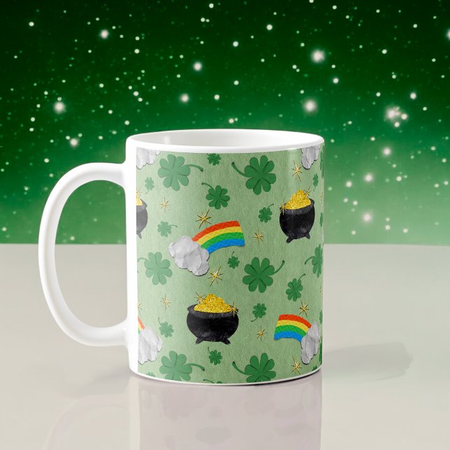 Lucky pots of gold   coffee mug (Creator Uploaded)