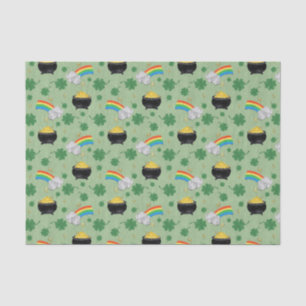 Lucky pots of gold  tissue paper