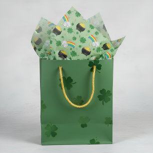 Lucky pots of gold  tissue paper