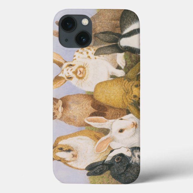 Lucky rabbits Case-Mate iPhone case (Back)